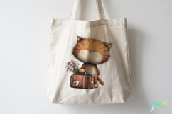 Valentine's Day Orange Cat Clipart Product Image 4