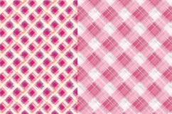 Valentine&#039;s Day Plaid - pink Pattern Design, Sublimation Product Image 2