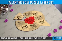 Valentine&#039;s Day Puzzle Laser Cut Bundle, Valentine&#039;s Gifts Product Image 7