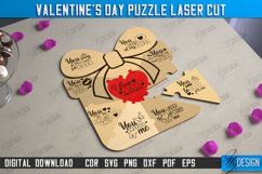 Valentine&#039;s Day Puzzle Laser Cut Bundle, Valentine&#039;s Gifts Product Image 8