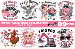 Sweet Valentines Sublimation Bundle PNG Product Image 1