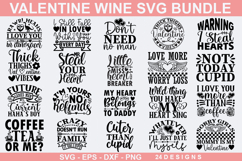 Valentine&#039;s Day SVG Bundle -Valentine SVG For T-shirt Design Product Image 1