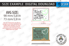 Valentine’s Teacher Gift Laser Cut|Teacher’s Day|School SVG Product Image 3