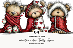 Valentine&#039;s day Teddy Bear Png Product Image 1