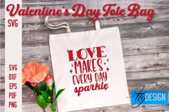 Valentine's Day Tote Bag Quotes SVG Design|Tote bag SVG File Product Image 1