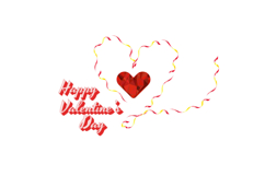 Valentine's day typography lettering text design Product Image 1