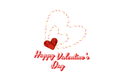 Valentine's day typography lettering text graphic Product Image 1