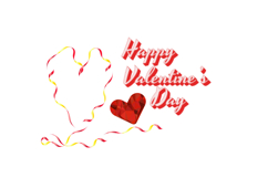 Valentine's day typography lettering text vector Product Image 1