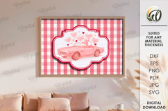 Valentine&#039;s Day Wall Decors Bundle Laser Cut. Wall Decor SVG Product Image 7