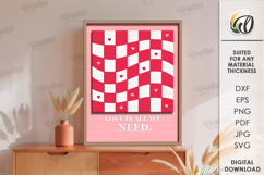 Valentine&#039;s Day Wall Decors Bundle Laser Cut. Wall Decor SVG Product Image 11