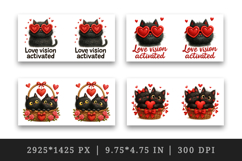 Valentine's Day mug wrap printable sublimation design Product Image 2