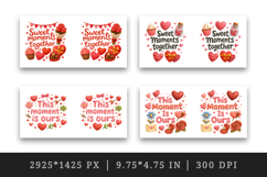Valentine's Day mug wrap printable sublimation design Product Image 2