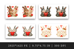 Valentine's Day mug wrap printable sublimation design Product Image 2