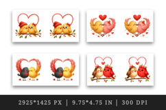 Valentine's Day mug wrap printable sublimation design Product Image 2