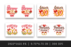 Valentine's Day mug wrap printable sublimation design Product Image 2