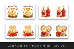 Valentine's Day mug wrap printable sublimation design Product Image 2