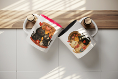 Valentine's Day mug wrap printable sublimation design Product Image 3