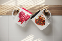 Valentine's Day mug wrap printable sublimation design Product Image 3