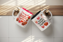 Valentine's Day mug wrap printable sublimation design Product Image 3