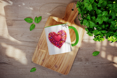Valentine's Day mug wrap printable sublimation design Product Image 4