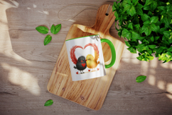 Valentine's Day mug wrap printable sublimation design Product Image 4