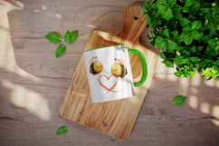 Valentine's Day mug wrap printable sublimation design Product Image 4