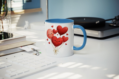 Valentine's Day mug wrap printable sublimation design Product Image 5