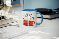 Valentine's Day mug wrap printable sublimation design Product Image 5
