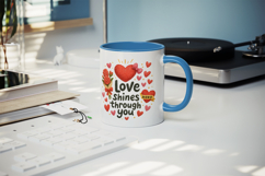 Valentine's Day mug wrap printable sublimation design Product Image 5
