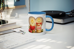Valentine's Day mug wrap printable sublimation design Product Image 5