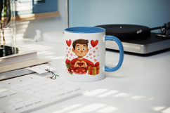 Valentine's Day mug wrap printable sublimation design Product Image 5