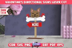 Valentine&#039;s Directional Signs Laser Cut BUndle | Table Decor Product Image 4