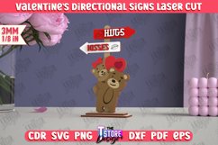 Valentine&#039;s Directional Signs Laser Cut BUndle | Table Decor Product Image 6