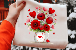Valentine's Flowers Clipart Product Image 2