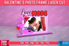 Valentine&#039;s Photo Frame | Romantic Gift | Valentine&#039;s Decor Product Image 1