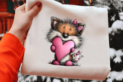 Valentine&#039;s Whimsical Animals Clipart Product Image 2