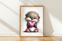 Valentine&#039;s Whimsical Animals Clipart Product Image 3