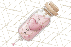 Science Valentine Lab Clipart PNG Chemistry Love Art Product Image 5