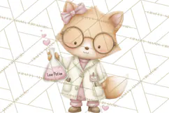 Science Valentine Lab Clipart PNG Chemistry Love Art Product Image 3