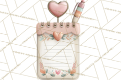 Science Valentine Lab Clipart PNG Chemistry Love Art Product Image 5