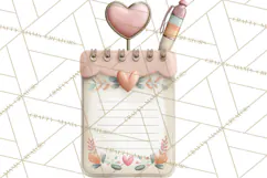 Science Valentine Lab Clipart PNG Chemistry Love Art Product Image 5