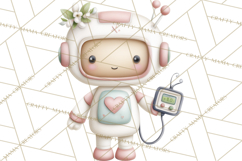 Science Valentine Lab Clipart PNG Chemistry Love Art Product Image 3