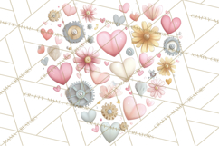 Science Valentine Lab Clipart PNG Chemistry Love Art Product Image 3