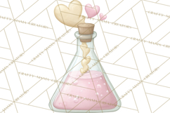 Science Valentine Lab Clipart PNG Chemistry Love Art Product Image 2