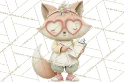 Science Valentine Lab Clipart PNG Chemistry Love Art Product Image 4