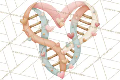 Science Valentine Lab Clipart PNG Chemistry Love Art Product Image 2