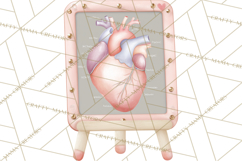 Science Valentine Lab Clipart PNG Chemistry Love Art Product Image 4