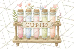 Science Valentine Lab Clipart PNG Chemistry Love Art Product Image 3