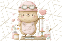 Science Valentine Lab Clipart PNG Chemistry Love Art Product Image 2