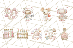 Science Valentine Lab Clipart PNG Chemistry Love Art Product Image 2